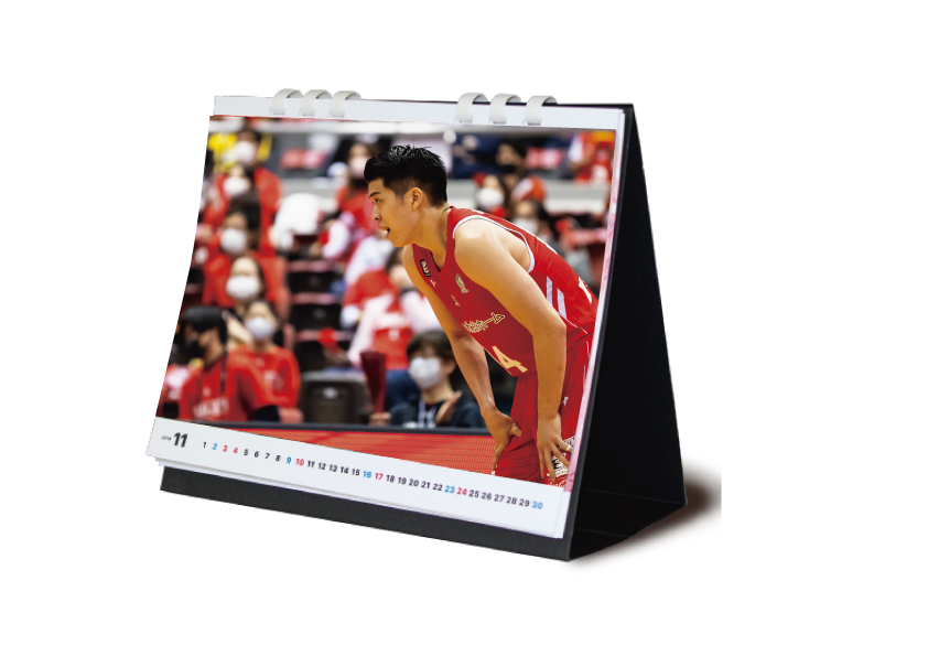 新品 千葉ジェッツ 卓上カレンダー 2025 渡邊雄太 富樫勇樹