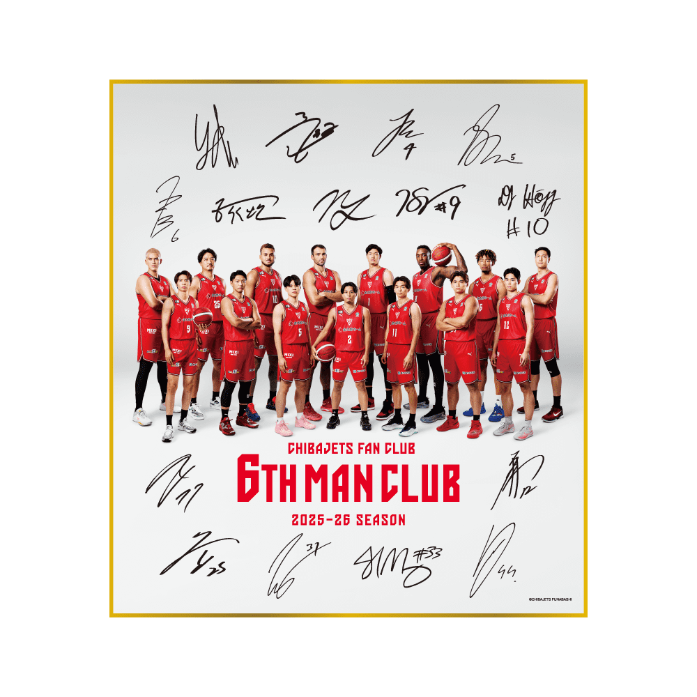 ・全選手サインプリント デザイン色紙