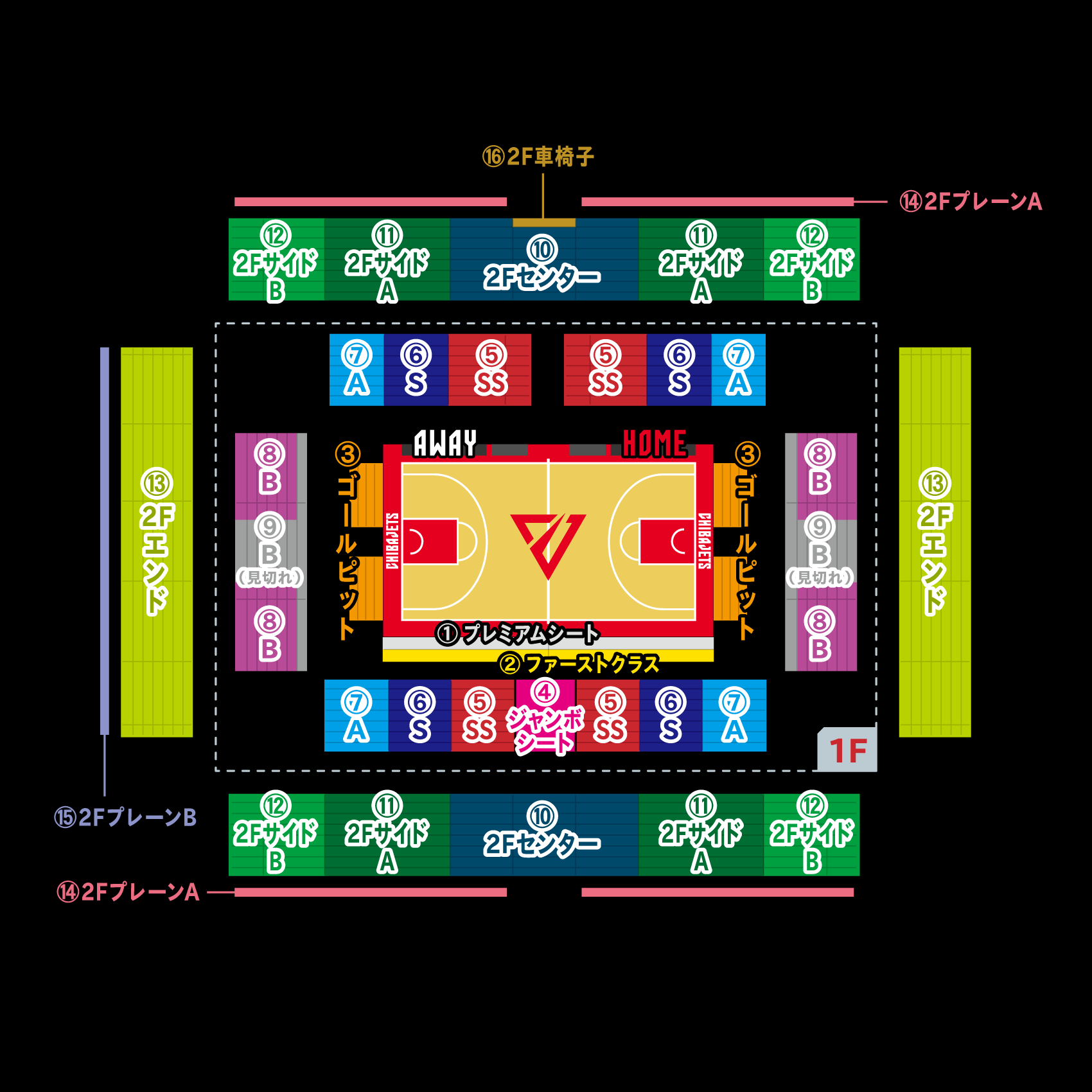 座席図