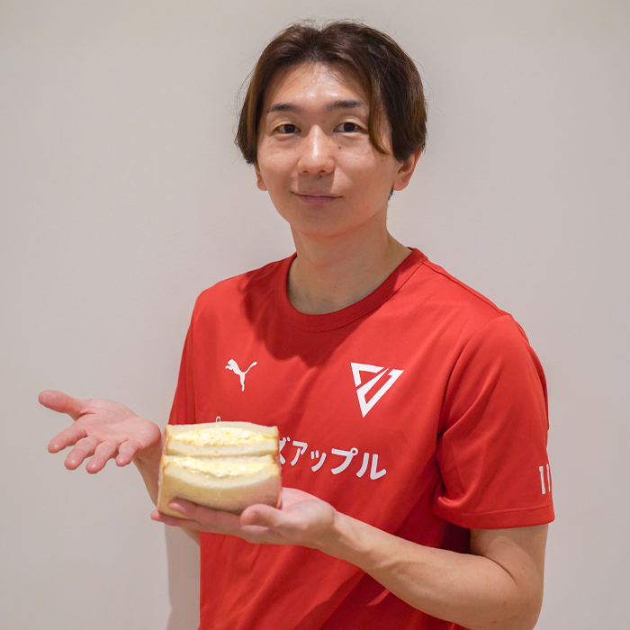 文男の超Mr.ジェッツたまごサンド